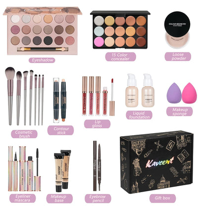 Makeup Set for Teens Makeup Kit for Women Full Kit Makeup Gift Set for Women Teen Girls Teenagers Eyeshadow Palette Makeup Kits Christmas