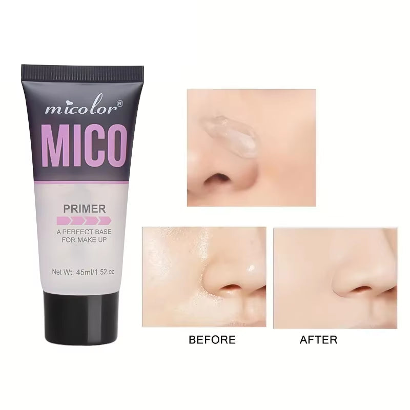 Makeup Set of Makeup Primer + Setting Spray, Invisible Pore Color Rendering Hold Makeup, for Base Makeup and Makeup Finishing