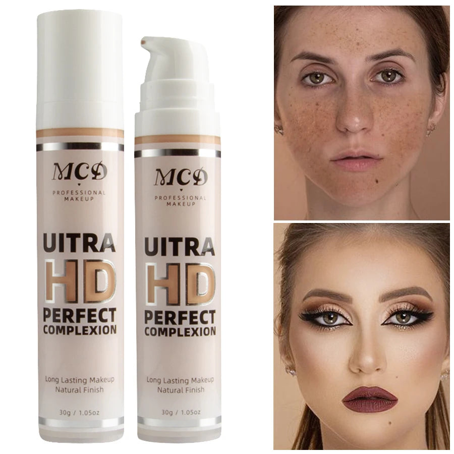 9 Shade Full Coverage Concealer Liquid Foundation Makeup High Coverage Base Makeup Cushion Foundation Cream Natural Matte