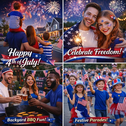 Patriotic Red White and Blue Face Hair Glitter Gel, 4Th of July Accessories 100Ml Sparkling Hair Body Glitter for Women Kids Makeup World Cup Team USA Independence Day Celebration(Usa+Usa)