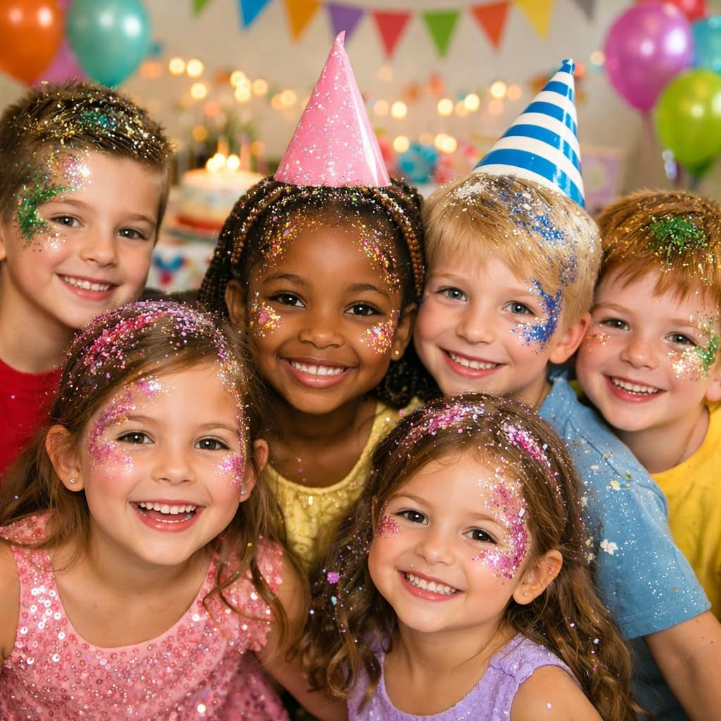 Patriotic Red White and Blue Face Hair Glitter Gel, 4Th of July Accessories 100Ml Sparkling Hair Body Glitter for Women Kids Makeup World Cup Team USA Independence Day Celebration(Usa+Usa)