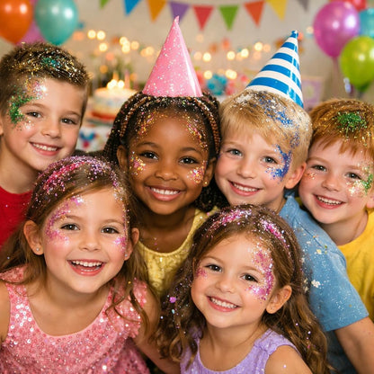 Patriotic Red White and Blue Face Hair Glitter Gel, 4Th of July Accessories 100Ml Sparkling Hair Body Glitter for Women Kids Makeup World Cup Team USA Independence Day Celebration(Usa+Usa)