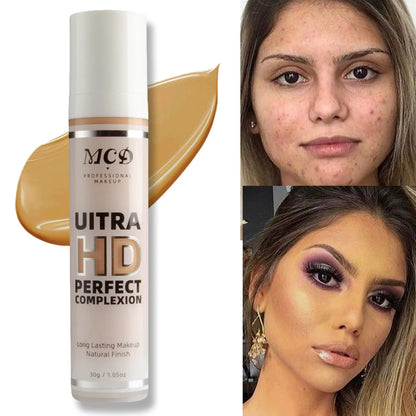 9 Shade Full Coverage Concealer Liquid Foundation Makeup High Coverage Base Makeup Cushion Foundation Cream Natural Matte