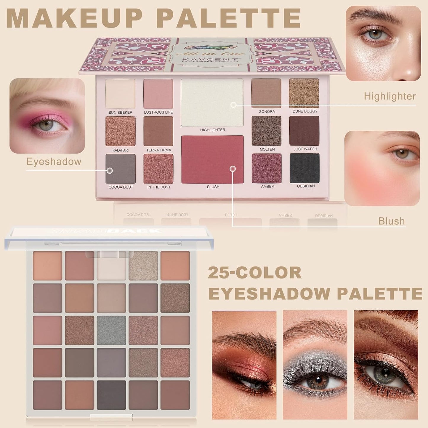 Makeup Kit for Teens Makeup Kit for Women Full Kit Eyeshadow Makeup Gift Set for Women Teen Girls Teenagers Teen Makeup Set for Teens 13-15