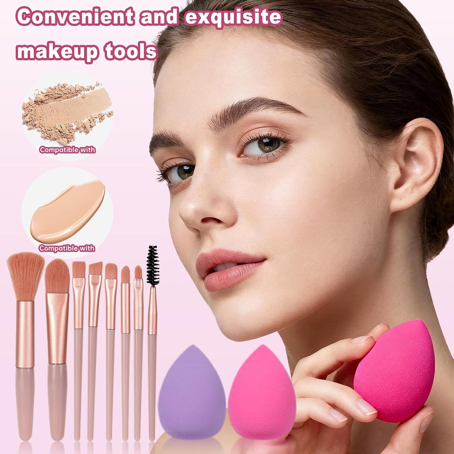 Makeup Kit for Women Teens Full Kit Makeup Set for Teens Teenagers 14-16 Eyeshadow Foundation Makeup Gift Set for Women Makeup Kit for Teen Girls