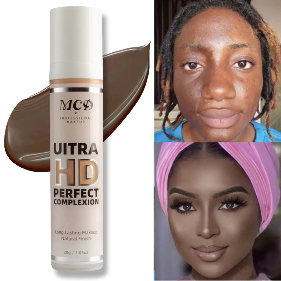 9 Shade Full Coverage Concealer Liquid Foundation Makeup High Coverage Base Makeup Cushion Foundation Cream Natural Matte