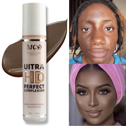9 Shade Full Coverage Concealer Liquid Foundation Makeup High Coverage Base Makeup Cushion Foundation Cream Natural Matte
