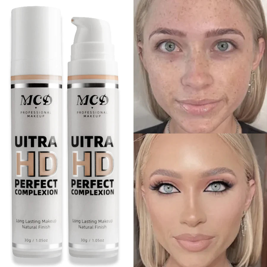 9 Shade Full Coverage Concealer Liquid Foundation Makeup High Coverage Base Makeup Cushion Foundation Cream Natural Matte