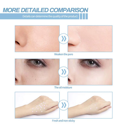 Makeup Set of Makeup Primer + Setting Spray, Invisible Pore Color Rendering Hold Makeup, for Base Makeup and Makeup Finishing