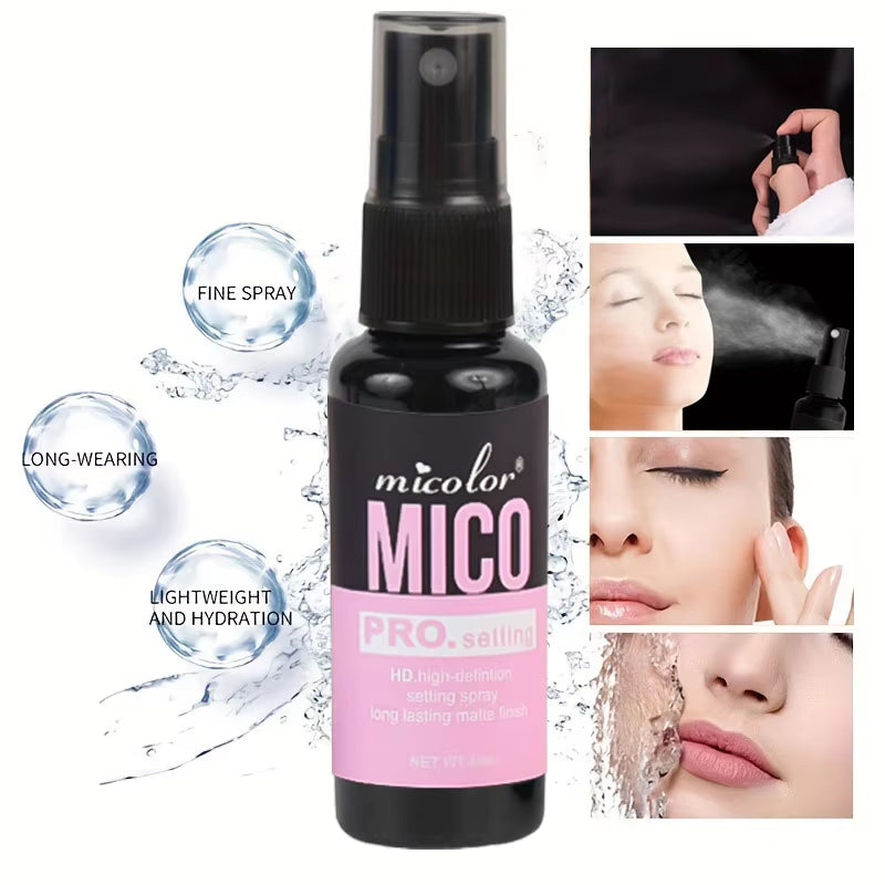 Makeup Set of Makeup Primer + Setting Spray, Invisible Pore Color Rendering Hold Makeup, for Base Makeup and Makeup Finishing