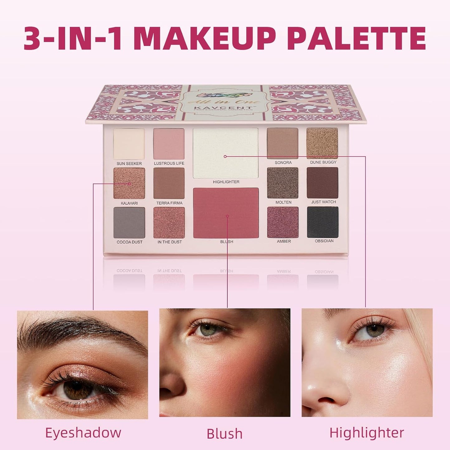 Makeup Kit for Women Teens Full Kit Makeup Set for Teens Teenagers 14-16 Eyeshadow Foundation Makeup Gift Set for Women Makeup Kit for Teen Girls